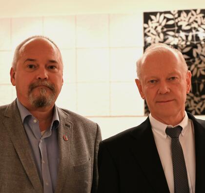 Frank Winnberg og Knut Walle-Hansen